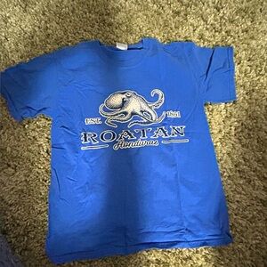 Blue Roatan Honduras Graphic T-Shirt
